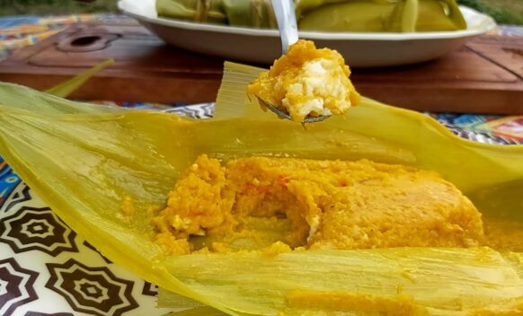 Receta argentina: Humita en Chala