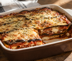 Lasaña de berenjenas sin pasta