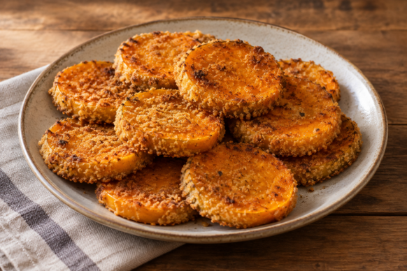 Milanesas de calabaza al horno