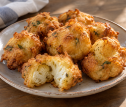 Buñuelos de coliflor