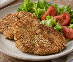 Milanesas de soja y avena