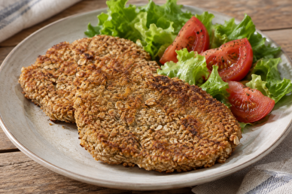 Milanesas de soja y avena