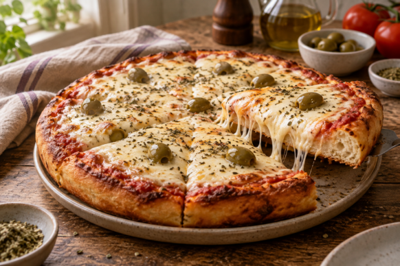 Pizza argentina al molde