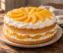 Torta de duraznos y crema