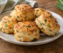 Scones salados de queso y verdeo