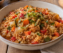 Guiso de trigo burgol con verduras
