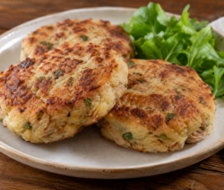 Tortitas de atún y papa