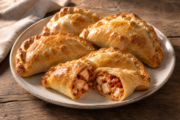 Empanadas de pollo al horno