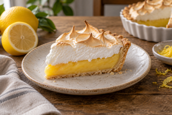 Lemon pie con merengue suizo