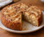 Torta de avena y manzana