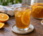 Mate cocido frío con naranja