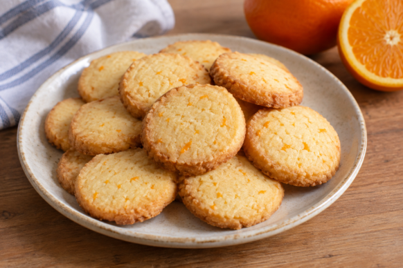 Galletitas de manteca y naranja