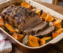 Carne al horno con calabaza