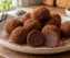 Trufas de chocolate y dulce de leche