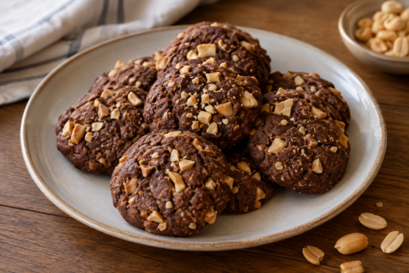 Galletitas de cacao y maní