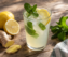 Limonada de menta y jengibre