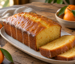 Budín de mandarina en licuadora
