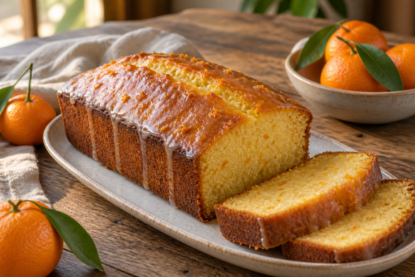 Budín de mandarina en licuadora