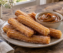 Churros caseros con dulce de leche