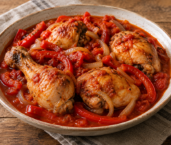 Pollo a la portuguesa