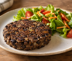 Hamburguesas de porotos negros