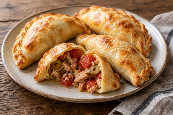 Empanadas de atún y tomate