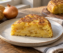 Tortilla de papas y cebolla bien cocida