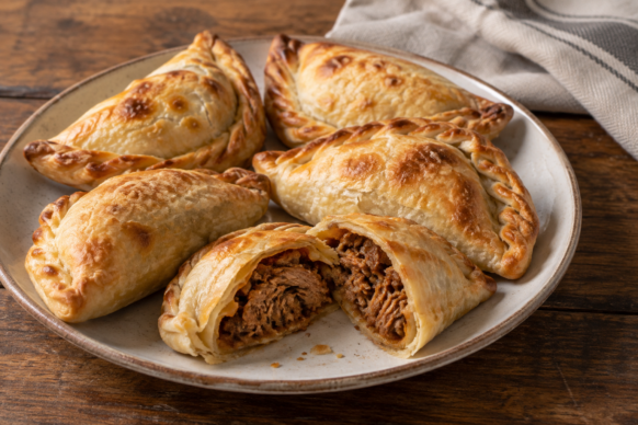 Empanadas de bondiola braseada