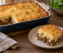 Pastel de papas argentino gratinado con relleno de carne y huevo