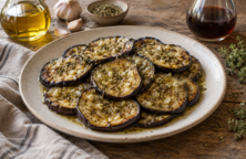 Berenjenas al escabeche para heladera