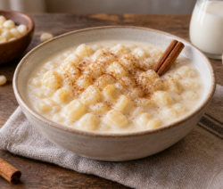 Mazamorra dulce con leche