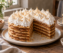 Torta Rogel con merengue suizo