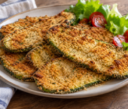 Milanesas de zucchini al horno