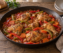 Pollo al disco con verduras